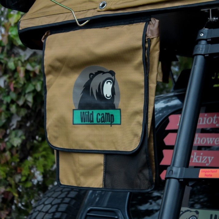 Namiot dachowy Wild Camp Jukon II 180 Military | Szekla4x4