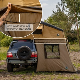 Przedsionek Wild Camp Hudson 180 Military | Szekla4x4