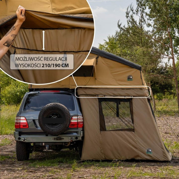 Przedsionek Wild Camp Hudson 180 Military | Szekla4x4