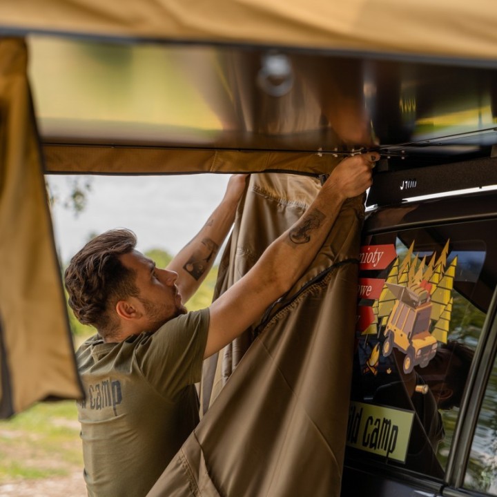 Przedsionek Wild Camp Hudson 180 Military | Szekla4x4