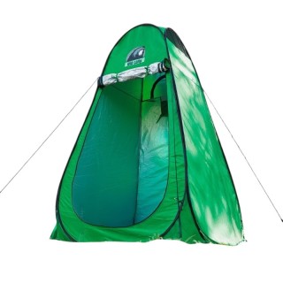 Turystyczna kabina prysznicowa Wild Camp TwoSeconds zielona