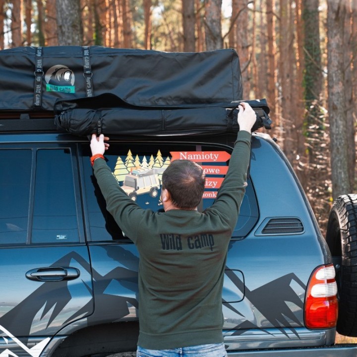Kabina prysznicowa Wild Camp na stelażu Alu | Szekla4x4
