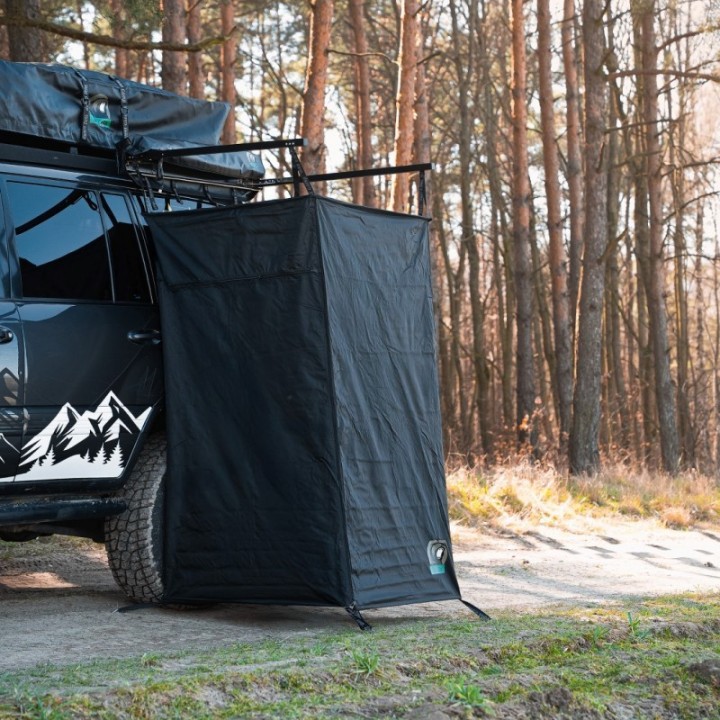 Kabina prysznicowa Wild Camp na stelażu Alu | Szekla4x4