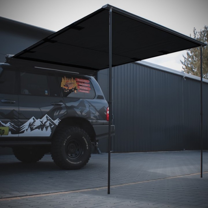 Wild Camp 2x2.5 m DAY&NIGHT Awning, Black | Szekla4x4
