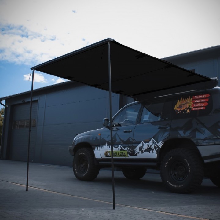 Markiza Wild Camp 2x2,5 m DAY&NIGHT czarna | Szekla4x4
