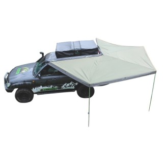 Zadaszenie HEX 270° 2 m zielone, strona kierowcy | Szekla4x4