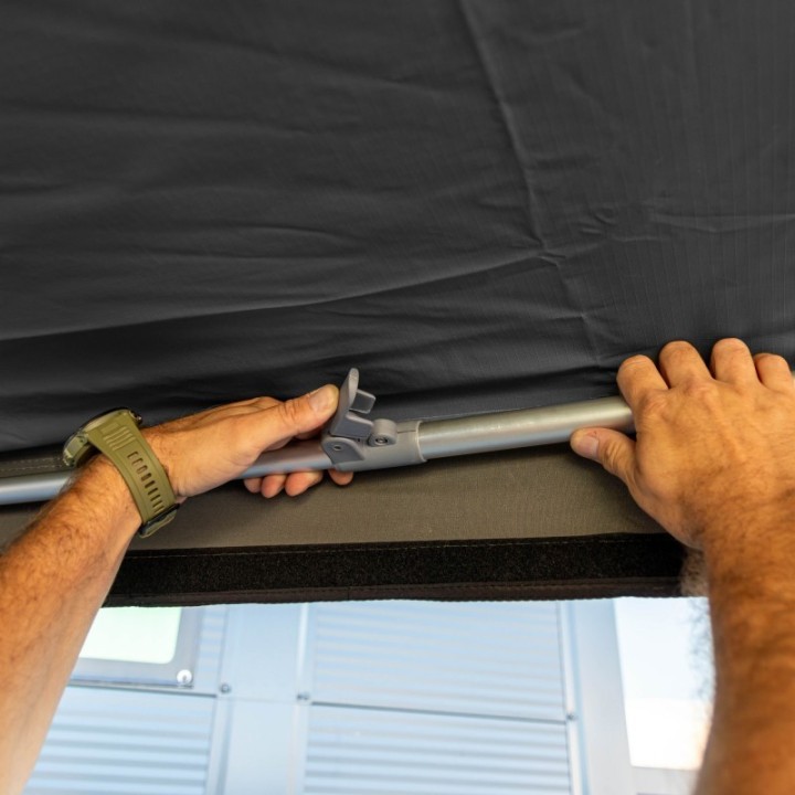 Wild Camp HEX 270 Awning 2 m Grey, Driver | Szekla4x4
