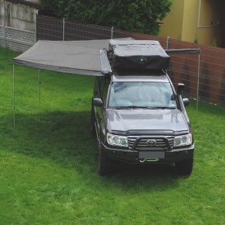Zadaszenie HEX 270° 2,5 m szare, strona pasażera | Szekla4x4