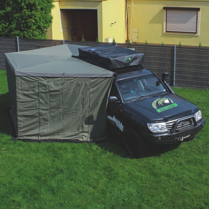 Przedsionek Wild Camp HEX 2,5 m pasażer zielony | Szekla4x4