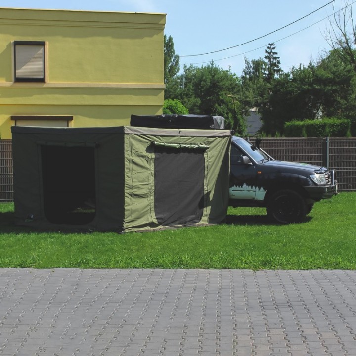 Przedsionek Wild Camp HEX 2,5 m pasażer zielony | Szekla4x4