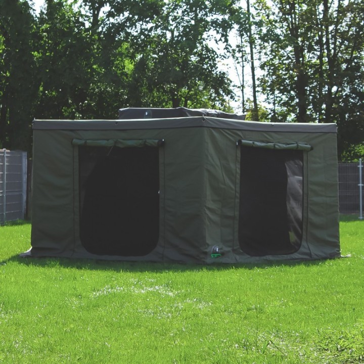 Przedsionek Wild Camp HEX 2,5 m pasażer zielony | Szekla4x4