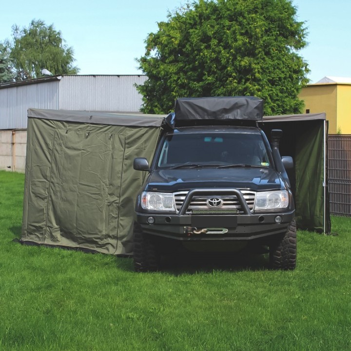 Przedsionek Wild Camp HEX 2,5 m pasażer zielony | Szekla4x4