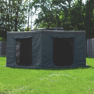 Przedsionek Wild Camp HEX 2,5 m kierowca szary | Szekla4x4
