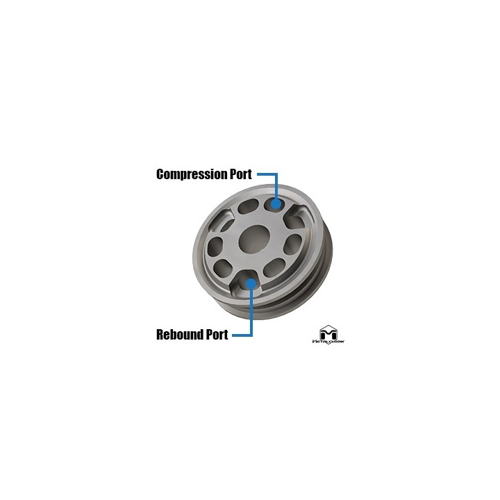 Amortyzatory RockSport Black 4,5 - 5,5" Jeep Wrangler JL Gladiator przednie METALCLOAK - ujęcie 5