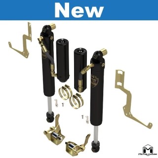 Amortyzatory RockSport BLACK przednie 2,5-3,5 lift Jeep Wrangler JL | Jeep Gladiator METALCLOAK