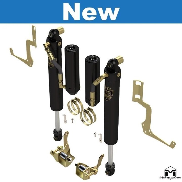 Amortyzatory RockSport BLACK przednie 2,5-3,5 lift Jeep Wrangler JL | Jeep Gladiator