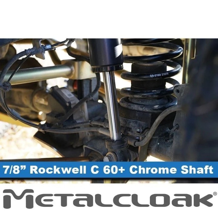 Amortyzatory przednie RockSport BLACK 4.5-5,5 lift Jeep Wrangler JL | Gladiator METALCLOAK - ujęcie 10