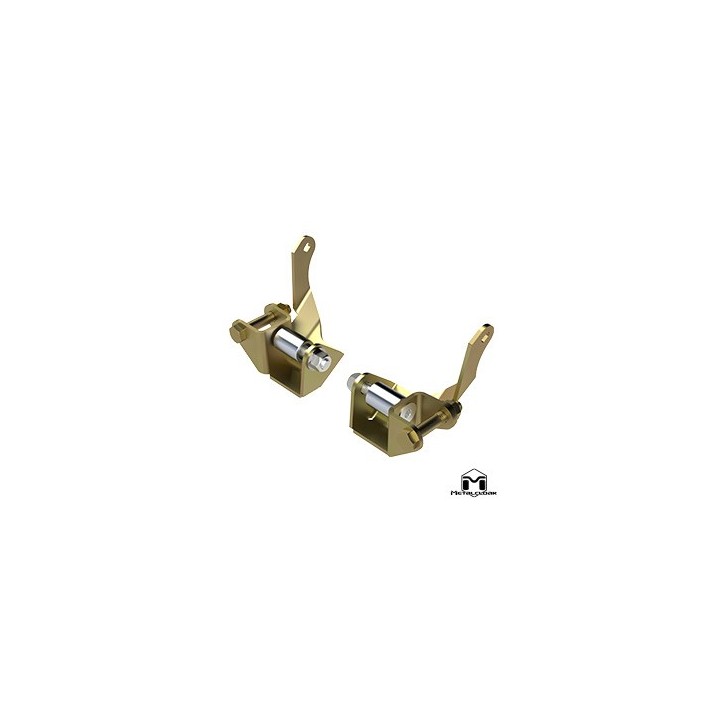 Amortyzatory przednie RockSport Black 2,5-3,5 lift Jeep Wrangler JL '| Gladiator METALCLOAK - ujęcie 10