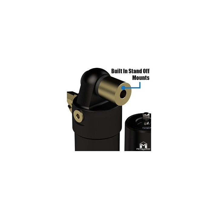 Amortyzatory przednie RockSport BLACK 2,5-35 lift Jeep Wrangler JL | Gladiator METALCLOAK - ujęcie 5