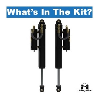 Amortyzatory RockSport Black 2,5-3,5 Lift Jeep Wrangler JL | Gladiator METALCLOAK - ujęcie 2
