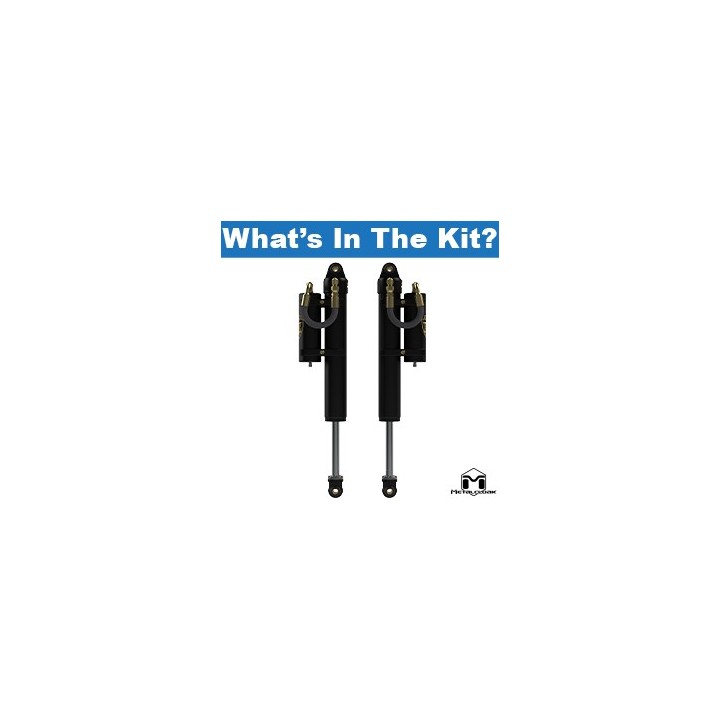 Amortyzatory RockSport Black 2,5-3,5 Lift Jeep Wrangler JL | Gladiator METALCLOAK - ujęcie 2
