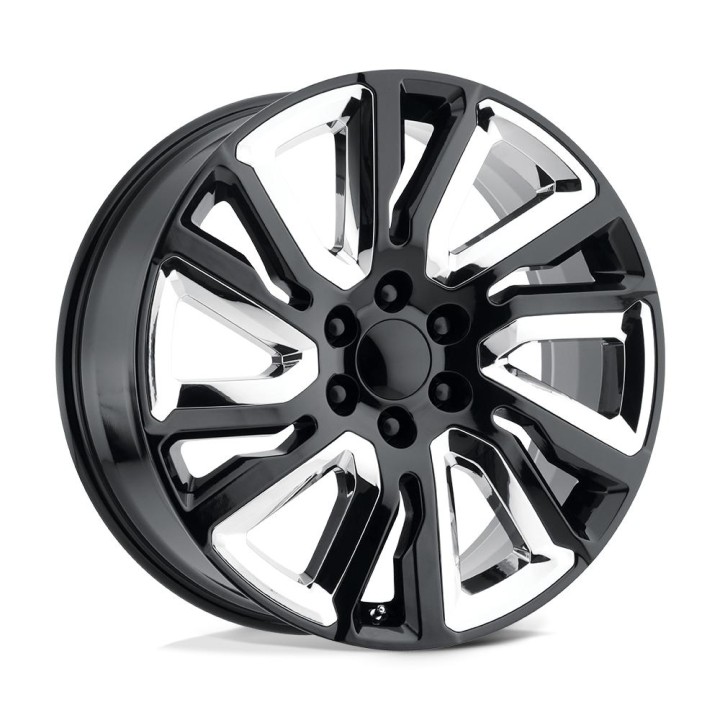 Felga aluminiowa PR202 Gloss Black W/ Chr Acc PERFORMANCE REPLICAS