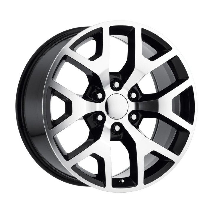 Felga aluminiowa PR169 Gloss Black W/ Machined Spokes PERFORMANCE REPLICAS