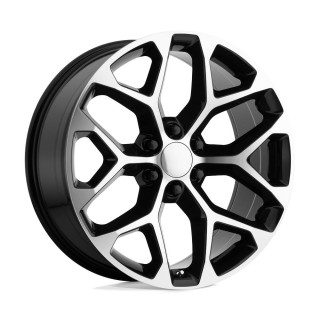 Felga aluminiowa PR176 Gloss Black Machined PERFORMANCE REPLICAS