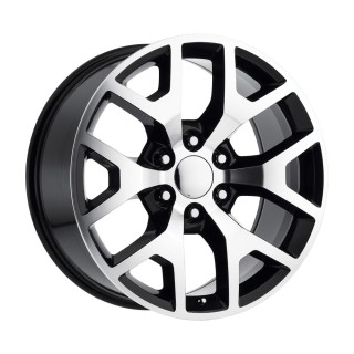 Felga aluminiowa PR169 Gloss Black W/ Machined Spokes PERFORMANCE REPLICAS