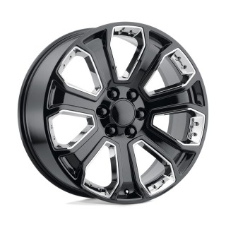 Felga aluminiowa PR113 Gloss Black W/ Chrome Accents PERFORMANCE REPLICAS