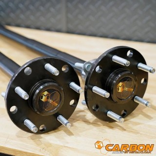 Półosie tylne Carbon Jeep Wrangler JK D44 35 spline
