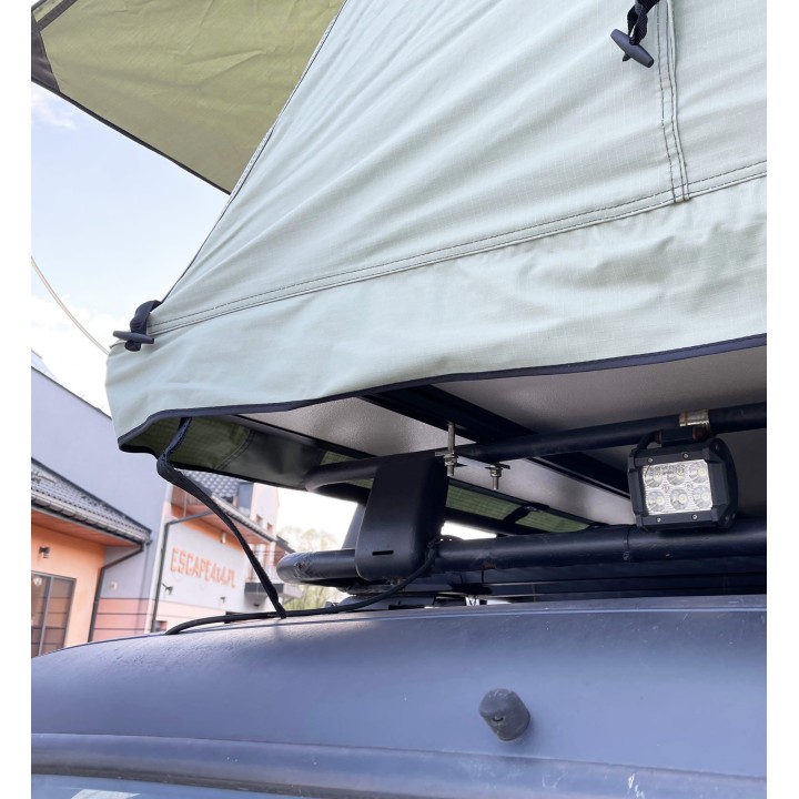 Escape ALASKA 190 cm zielony – namiot dachowy | Szekla4x4