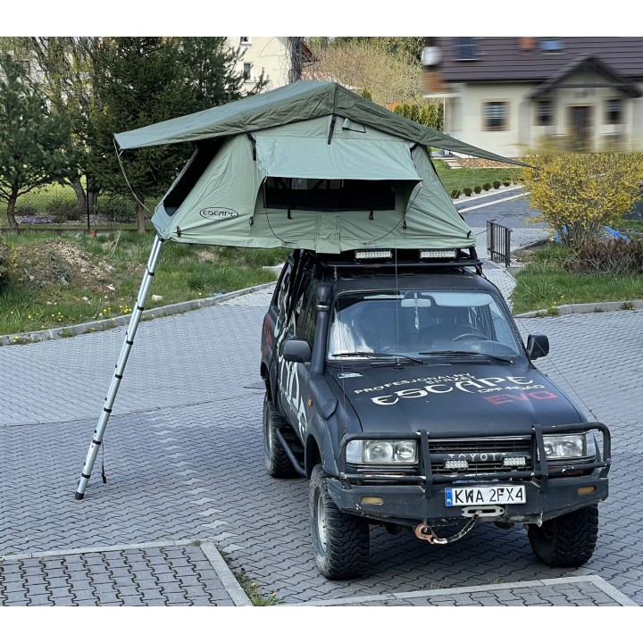 Escape ALASKA 190 cm zielony – namiot dachowy | Szekla4x4