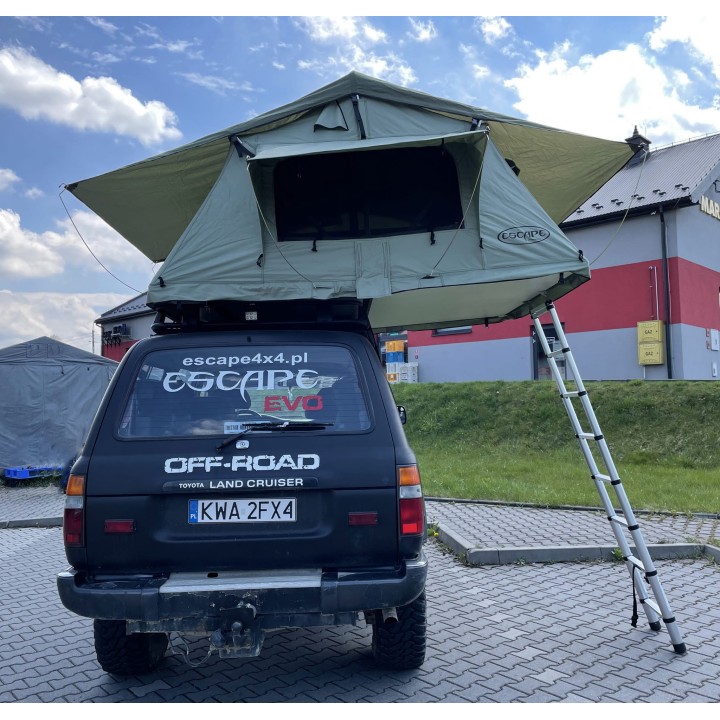 Escape ALASKA 190 cm zielony – namiot dachowy | Szekla4x4