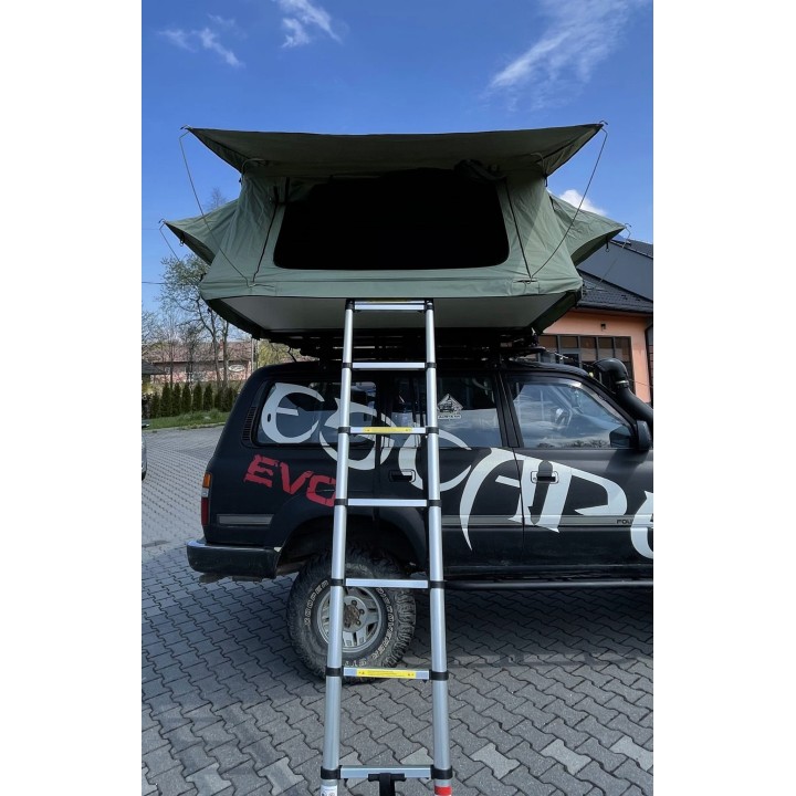 Escape ALASKA 190 cm zielony – namiot dachowy | Szekla4x4