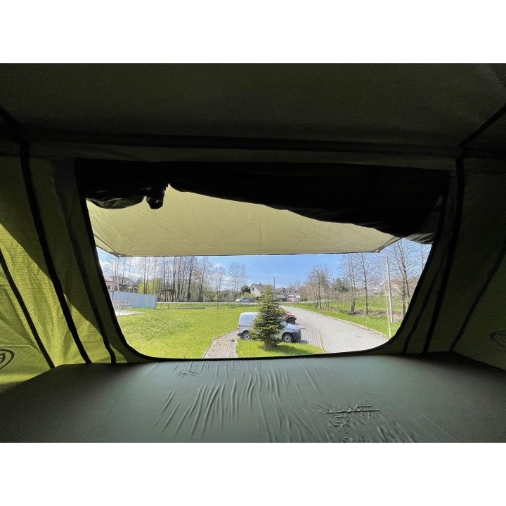 Escape ALASKA 190 cm zielony – namiot dachowy | Szekla4x4