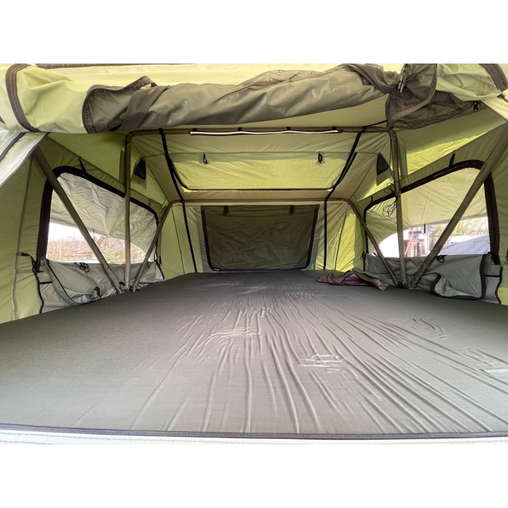 Escape ALASKA 190 cm zielony – namiot dachowy | Szekla4x4