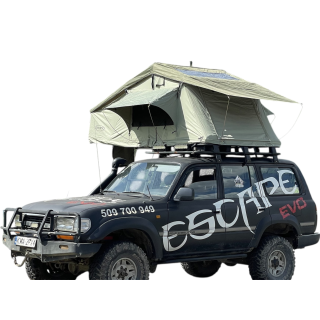 Namiot dachowy Escape ALASKA 190 cm LONG zielony | Szekla4x4