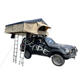 Namiot dachowy Escape ALASKA 220 cm LONG zielony | Szekla4x4