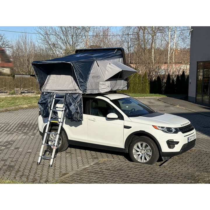 Namiot dachowy Escape VARIO 160 cm piaskowy, czarna pokrywa