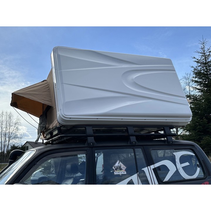 Namiot dachowy Escape VARIO 160 cm piaskowy, czarna pokrywa