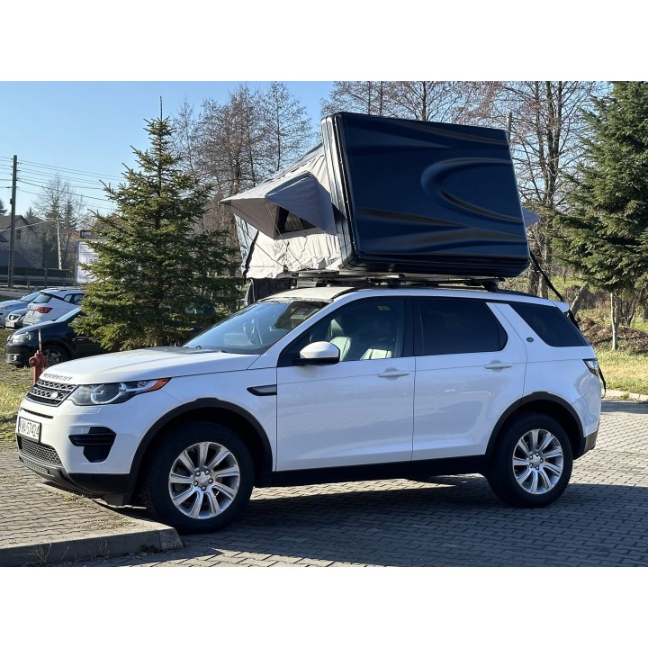 Escape VARIO 210 cm piaskowy, biała pokrywa – namiot dachowy