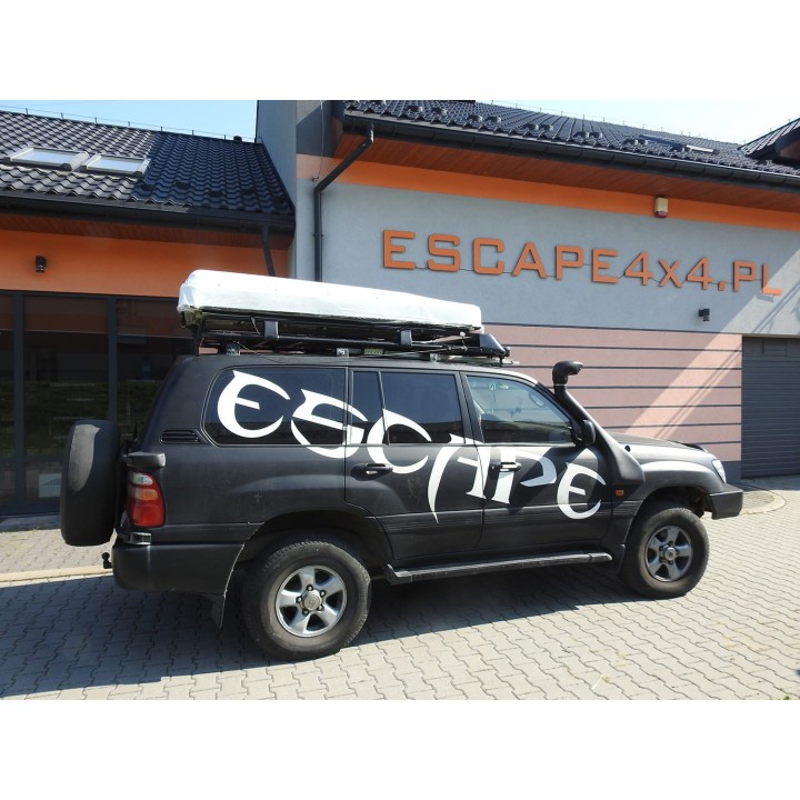 Escape VARIO 210 cm piaskowy, biała pokrywa – namiot dachowy