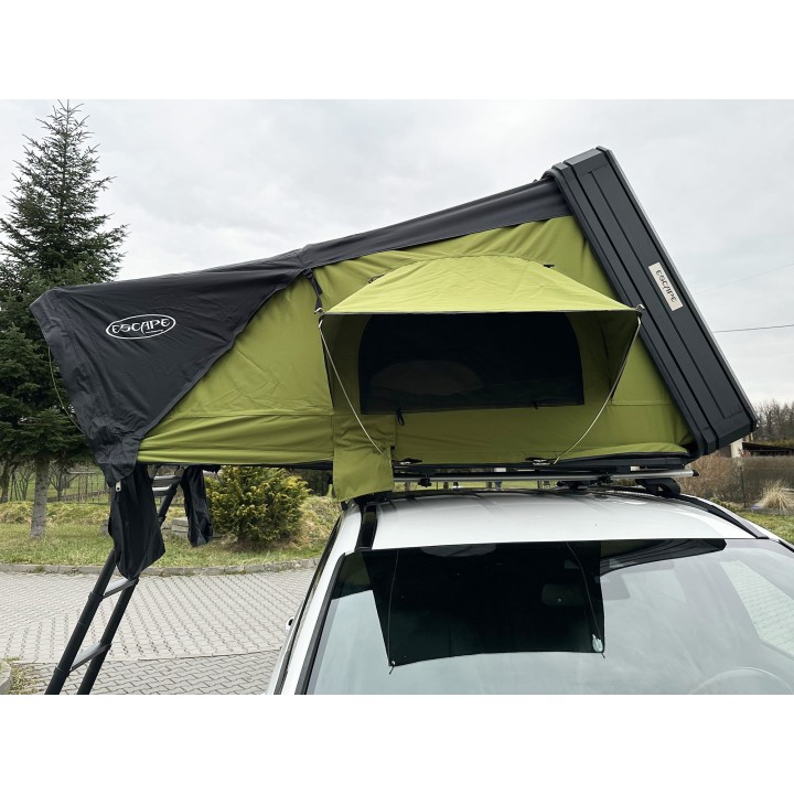 Escape VIGO 160 cm zielony – namiot dachowy | Szekla4x4