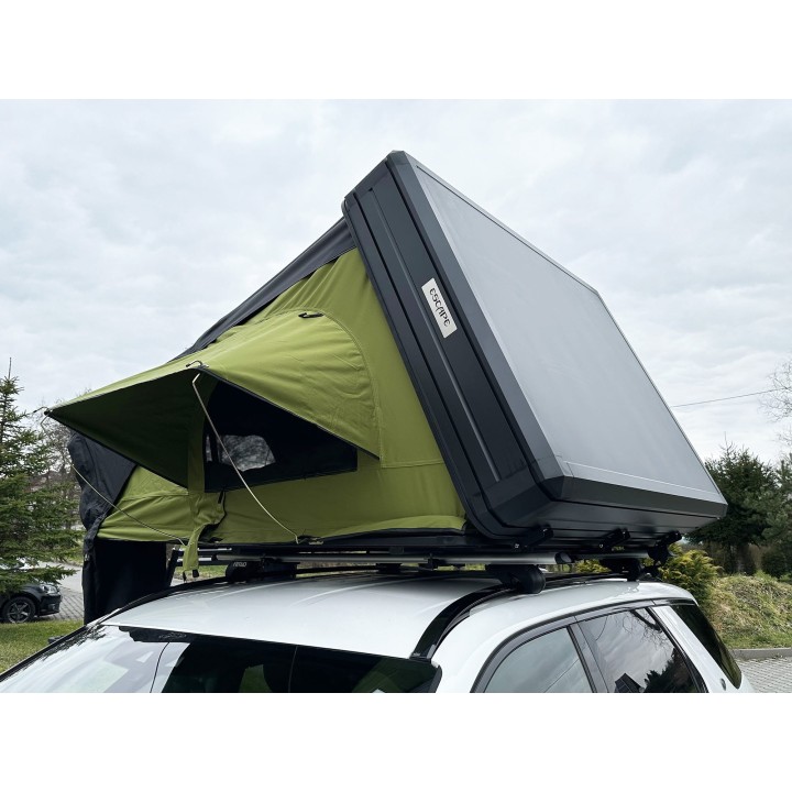 Escape VIGO 160 cm zielony – namiot dachowy | Szekla4x4