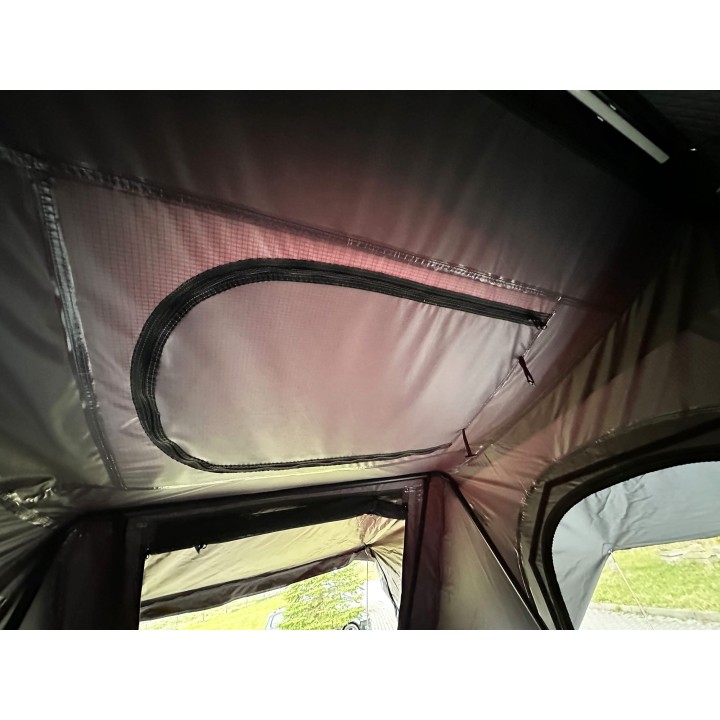 Escape VIGO 160 cm szary – namiot dachowy | Szekla4x4