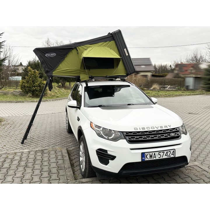 Escape VIGO 190 cm zielony – namiot dachowy | Szekla4x4