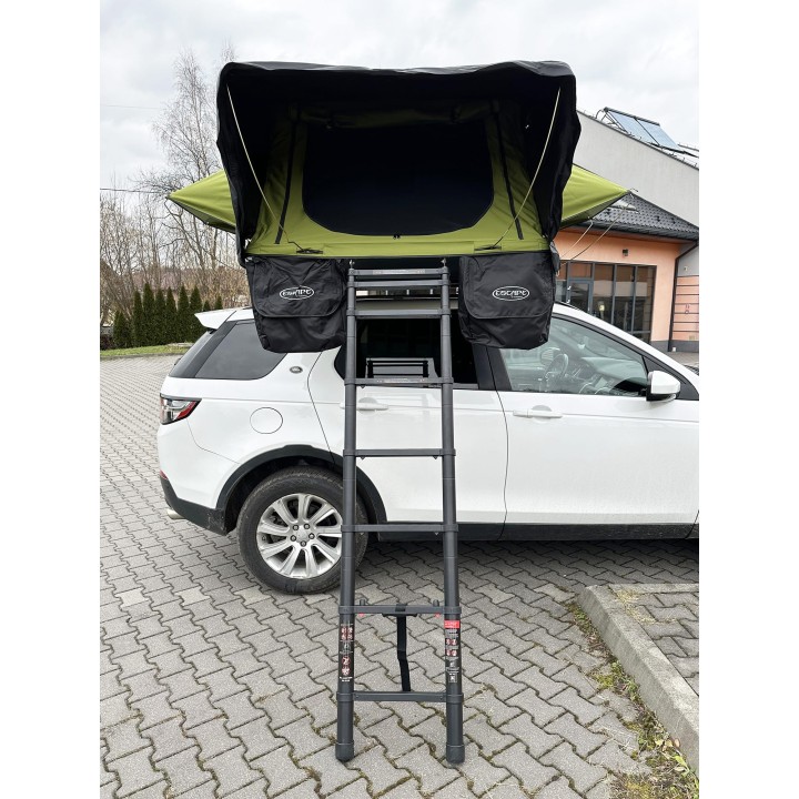 Escape VIGO 190 cm zielony – namiot dachowy | Szekla4x4