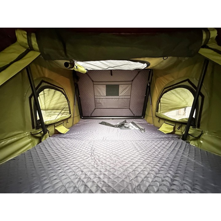 Escape VIGO 190 cm zielony – namiot dachowy | Szekla4x4