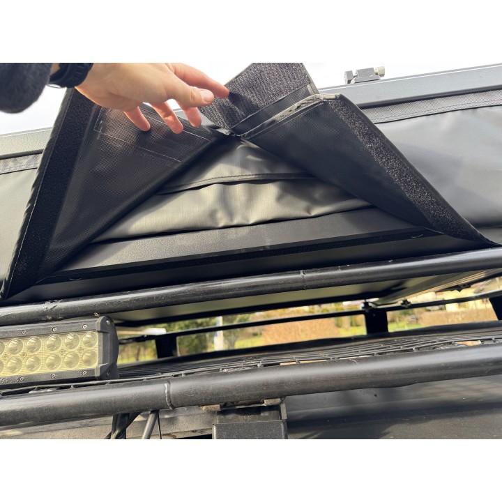 Escape HYBRID 190 cm zielony – namiot dachowy | Szekla4x4